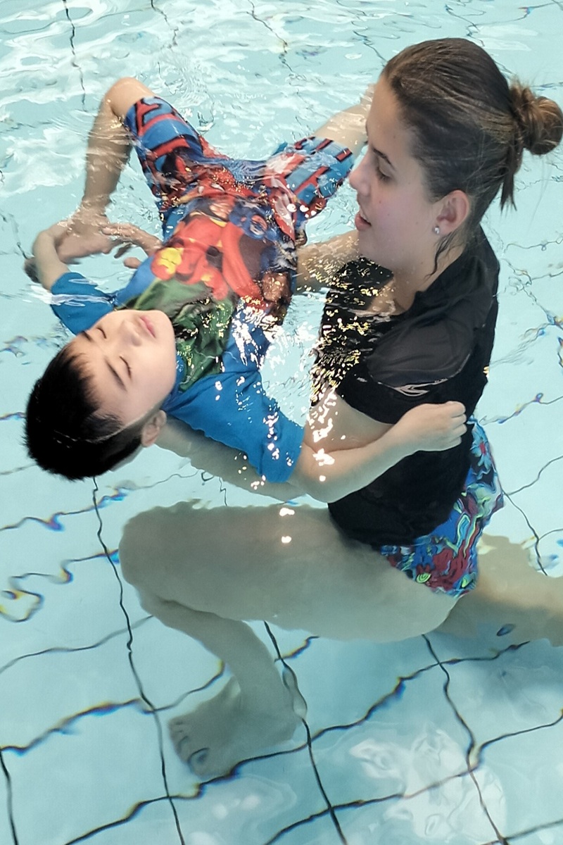 Hydrotherapy activity photograph 1