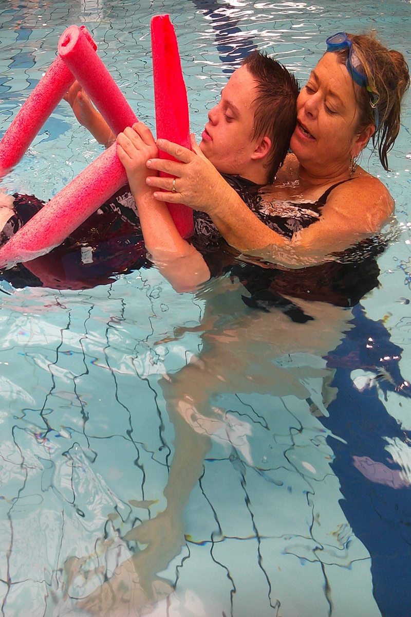 Hydrotherapy activity photograph 4