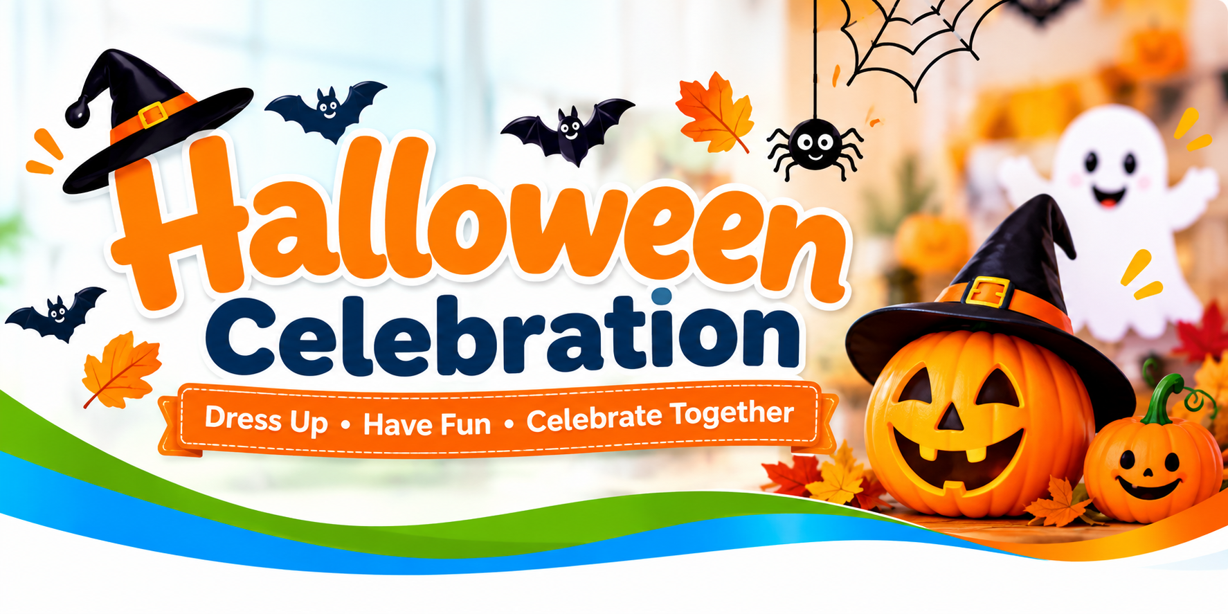 Halloween Celebration - Dress Up, Have Fun, Celebrate Together